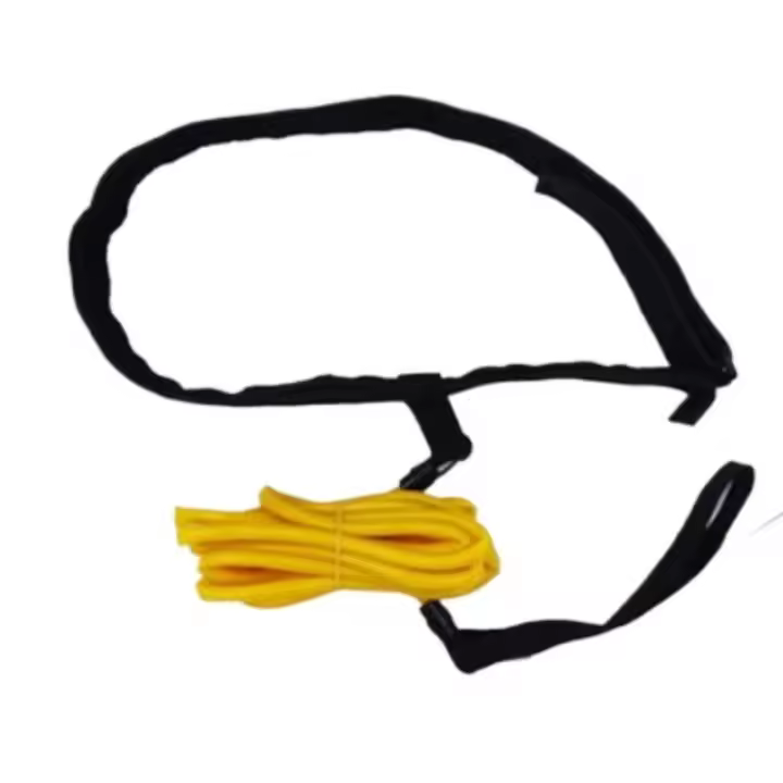 Cinturón Entrenador de Natación, Banda de Resistencia Elástica de Caucho Seguro para Adultos y Niños, 4M, Accesorios de Piscina - 1