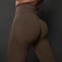 -Yoga sin costuras para mujer, ropa deportiva de entrenamiento, pantalones de cintura alta, mallas deportivas para gimnasio - details 11