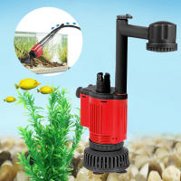 Limpiador automático de grava para acuario 28W 220V bomba eléctrica de cambio de Tanque De Agua para peces aspiradora de sifón ducha de agua y arena - details 0