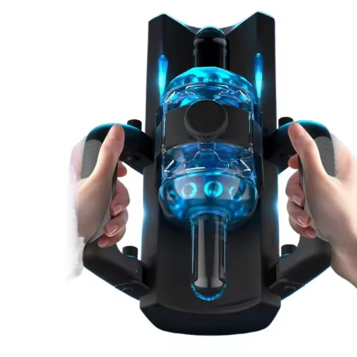 Masturbador masculino Leten Thrusting de alta velocidad, copa de masturbación vaginal telescópica automática, juguete sexual para hombres - 1