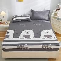 Sábana Ajustable Impermeable Cubierta de Cama Elástica Amigable con la Piel Estilo Floral - details 27