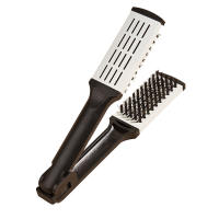 Peine Rectificador de Cabello Profesional Doble Peine en Forma de V Herramienta de Estilismo Sin Daño Certificado CE - details 11