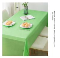 Mantel desechable de plástico de Color sólido, cubierta para mesa de boda, fiesta de cumpleaños, paño de escritorio, cubiertas decorativas rectangulares, 1 Uds. - details 13