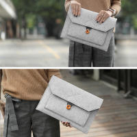 Funda para portátil de 11,6/13/14/15 ", funda de fieltro ultraligera para tableta y portátil, funda con múltiples bolsillos, maletines para Apple Macbook/Asus - details 6