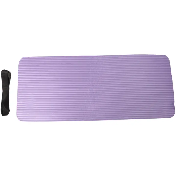 Rodillera de Yoga de 15Mm, esterilla gruesa grande para Pilates, ejercicio, Fitness, entrenamiento, esterilla antideslizante para acampar - 1
