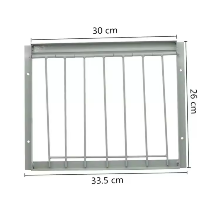 Puerta de entrada individual extraíble, trampa para palomas, 30/40x26cm - 1