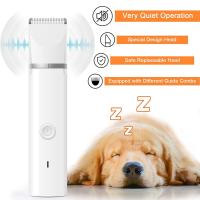 Kit de aseo para mascotas 4 en 1, cortapelos recargable para perros y gatos, recortador de pelo, amoladora de uñas, cortador de pies, máquina de corte de pelo - details 7