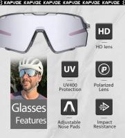 KAPVOE Gafas de Ciclismo Polarizadas Gafas de Sol Deportivas para Hombres y Mujeres - details 1