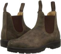 Zapatos de pareja formales de cuero Oxford sin cordones, botas clásicas para hombre, botas vintage casuales negras - details 15