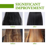 Los hidratos de ricina orgánica suavizan el cabello, reparan el daño causado por la teñido en caliente, aceite esencial para el cuidado del cabello seco y encrespado - details 7