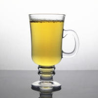 Tazas transparentes para té con mango, vaso de vidrio para zumos de whisky, diseño resistente al calor, taza decorativa - details 6