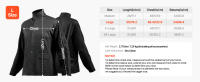 Chaqueta de soldadura resistente a las llamas SucceBuy - Tamaño L, mangas de cuero de vaca dividido duradero y 9 oz. Cuerpo de algodón FR, resistente al calor - details 6