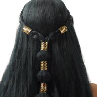 5 uds. De rastas huecas, anillo para el cabello, trenzado de cabello, Clips de Metal, cuentas para rastas, accesorios para el cabello DIY, tubos trenzados para el cabello, joyería para el cabello - details 4