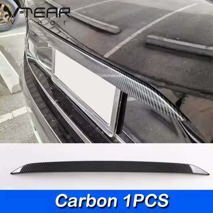 Tira decorativa para puerta trasera de coche, accesorio de plástico cromado para ISUZU MU-X MUX 2023 - 1