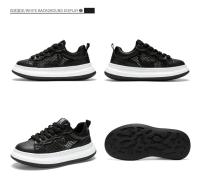 Moda 2025 Zapatos Blancos Cómodos y Ligeros para Hombres en Primavera y Verano - details 25