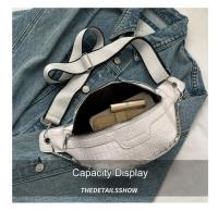 Bolso para mujer y hombre, bolsos impermeables de cuero para hombre, riñoneras para viaje - details 0