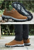 Zapatos de Senderismo de Cuero de Gamuza para Hombres Calzado de Exteriores Original - details 10