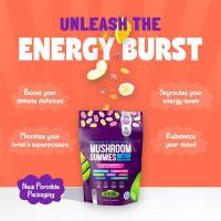 Suplemento de gomitas de hongos 2500 mg con gomitas de hongos funcionales Ashwagandha - details 2