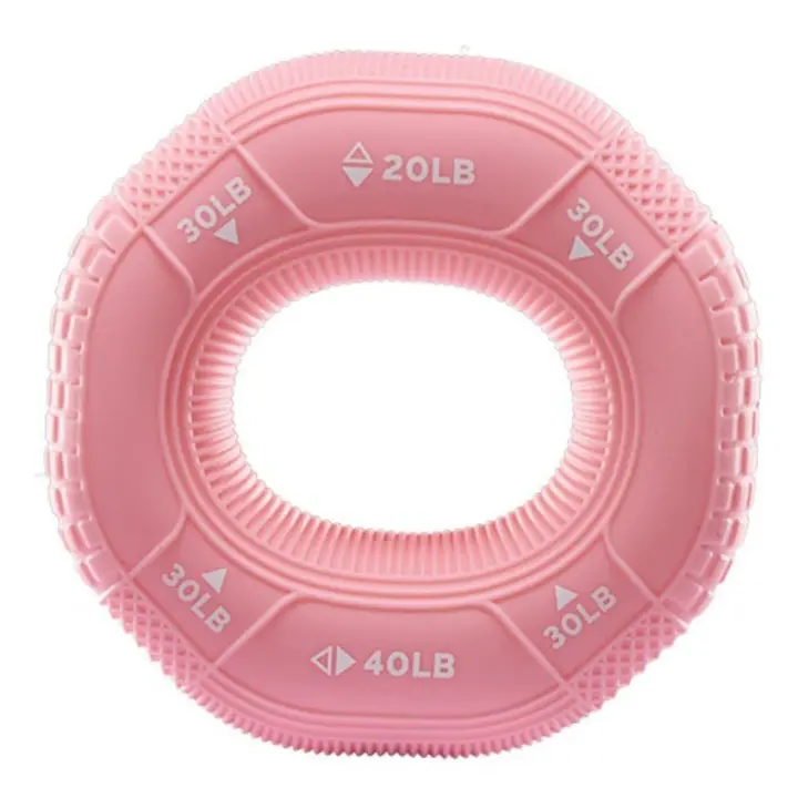 Entrenamiento muscular 20-90LB anillo de agarre de mano ejercitador de silicona entrenador de dedo agarre portátil expansor de agarre de Fitness muscular atleta - 1