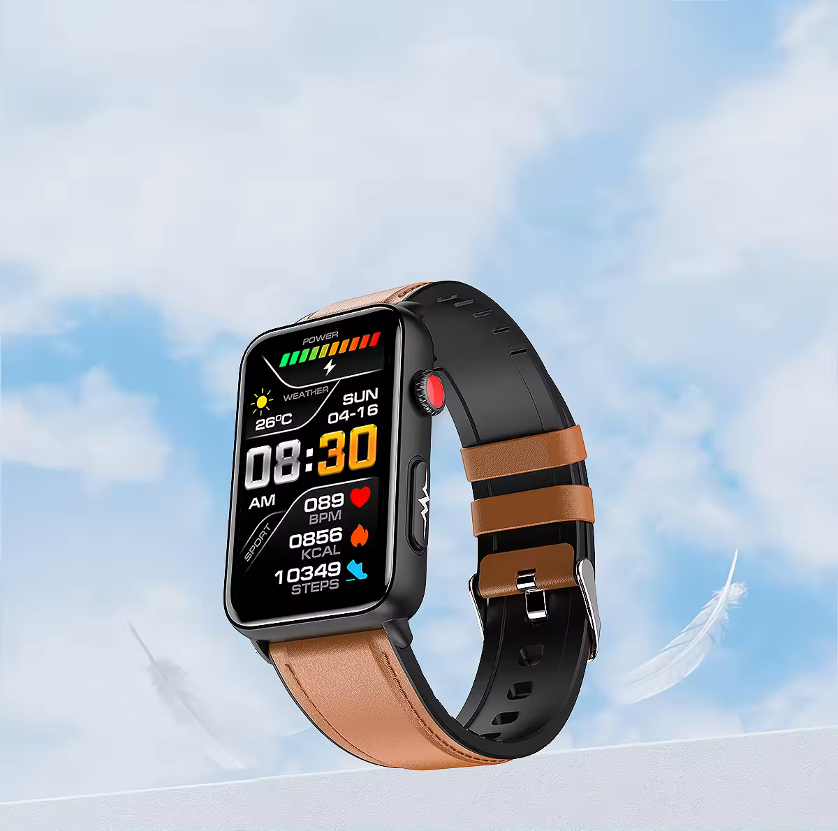 Reloj inteligente ET620, dispositivo con llamadas, Bluetooth, ECG, glucosa en sangre, monitoreo de temperatura y salud, multiejercicio - details 11