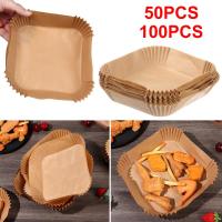 Revestimientos para freidora de aire de 50/100/150 piezas, papel de soplado cuadrado desechable de 6,3 pulgadas para asar microondas - details 6