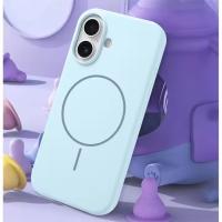Nuevas fundas protectoras de silicona con carga inalámbrica magnética Magsafe para iPhone 16 15 14 Plus Apple 16 15 14 Pro Max - details 1