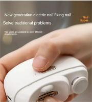 Cortadora de uñas eléctrica, molienda y pulido 2 en 1, trituradora de uñas automática portátil multifuncional, herramienta de manicura eléctrica, cortadora de uñas automática segura - details 2