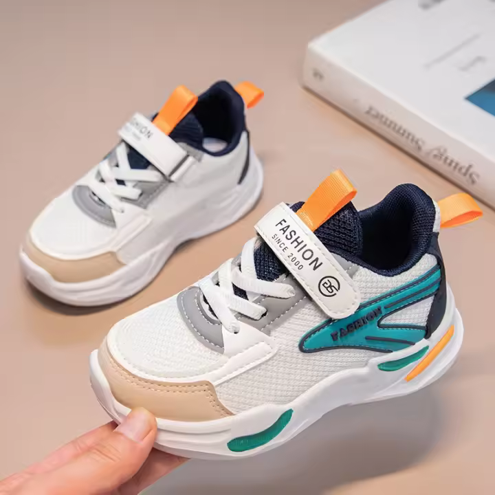 Zapatos de Moda para Niños y Niñas, Malla Transpirable Clásica, Primavera Otoño 2025, Zapatillas Deportivas para Correr, para la Escuela, Novedad - 1