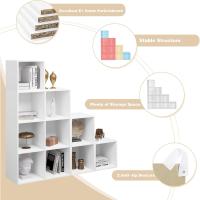 Libreria Blanca para Salón, Dormitorio y Oficina, Organizador para Juguetes - details 2
