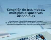 LT75 Teclado mecánico para juegos de tres modos de alta calidad teclado inalámbrico Bluetooth intercambiable en caliente personalizado - details 24