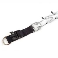 Collar con punta para perro, accesorio estable de acero inoxidable, sin tirones, con cubierta de nailon, para entrenar perros grandes - details 13