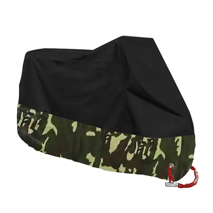 Cubierta de motocicleta universal para exterior protector UV impermeable para todas las estaciones cubierta de polvo lluvia para moto con tamaños M L XL 2XL 3XL 4XL - 1