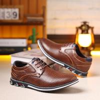 Zapatos casuales de cuero para hombres, gran tamaño de cuatro estaciones, novedad de 2024 - details 4
