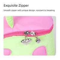 Bolsas de almacenamiento de cosméticos con forma de casa, bolsas de maquillaje de dibujos animados de estilo coreano de gran capacidad, impermeables con asa - details 5