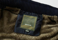 Chaqueta de lana con cuello levantado para hombre, chaleco acolchado informal, camisetas cálidas impermeables - details 8