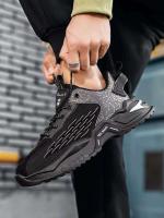 Zapatos deportivos informales para hombre, antideslizantes, con logotipo de marca, estilo para caminar, Buffer - details 14