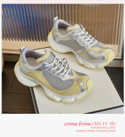 Zapatos de Hombre Versátiles y Tendenciales Zapatillas de Moda para Mujer con Suela Transpirable y Altura Aumentada - details 20