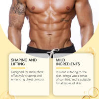 Cuidado líquido de la forma de los senos, levantamiento y antiflacidez para hombres, masaje muscular de pecho para la belleza corporal - details 6