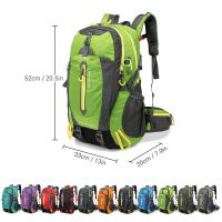 Mochila impermeable de viaje para hombres y mujeres, senderismo, montañismo, senderismo, suministros de senderismo, bolsa de viaje, 40L - details 17