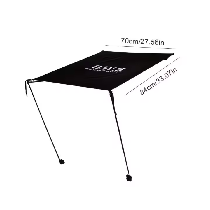 Silla plegable de tela Oxford ultraligera, adecuada para picnics, playas, turismo, acampadas al aire libre, senderismo y pesca. - 1