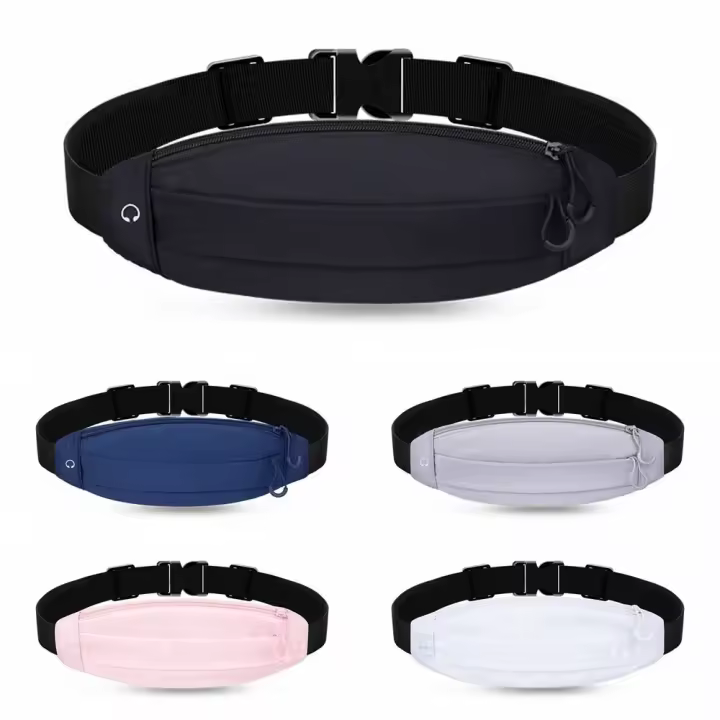 Riñonera deportiva ultrafina para móvil, riñonera para correr de alta elasticidad, transpirable, de gran capacidad, para teléfono deportivo - 1