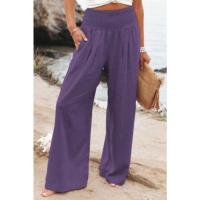 Pantalones casuales de algodón de tiro medio para mujer, primavera y verano, 2024 - details 3