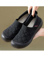 Zapatos planos casuales sin cordones para mujer, suela suave, zapatos para caminar cómodos y versátiles - details 3
