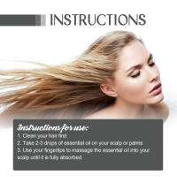 El aceite esencial puede reparar y proteger, mejorar las daños irritantes, fortalecer el cabello e hidratarlo. - details 3