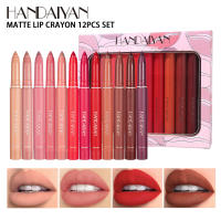 Set de Labiales Hundred-up Handaiyan Bolígrafo de Labios Antiadherente de 12 Colores con Rotación y Afeitado Doble Propósito para Cuidado de la Piel Facial - details 11