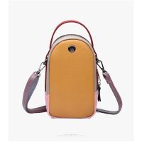 Bolso Cruzado de Cuero Genuino para Mujer Puro Cuero de Vaca de Capa Superior Cierre de Cremallera - details 3