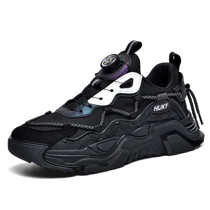 Zapatos de hombre transpirables de malla, deportes de moda versátiles para correr zapatos casuales para papá - 1