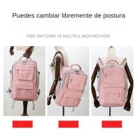 Mochila De Viaje Impermeable Para Cabina De Avión, Puerto De Carga, Bolsa USB Para Ordenador Portátil De 15,6 Pulgadas - details 8