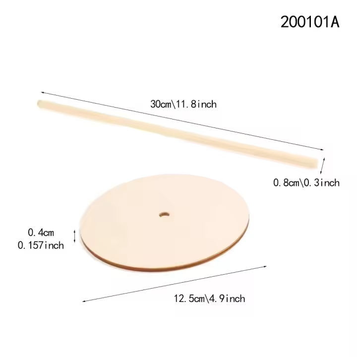 Soporte de Pared de Donut de Madera Rústica Decoración de Mesa Perfecta para Cumpleaños, Bodas, Despedidas de Soltera Suministros de Favor de Fiesta - 1