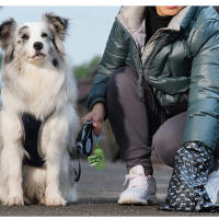 Bolsa de Basura Portátil para Perros Dispensador de Bolsas de Excremento Caja de Almacenamiento de Basura para Gatos y Cachorros Suministros para Mascotas - details 8